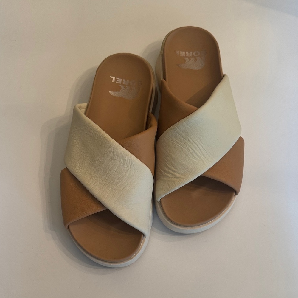 Sorel Women's Two-Tone Slide Sandals